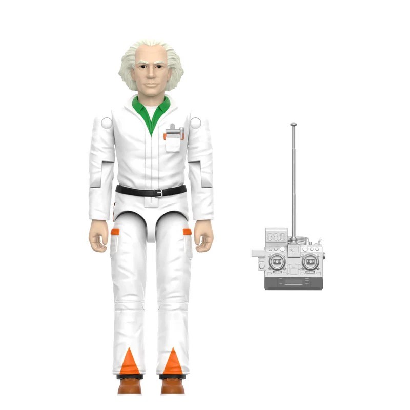 Doc Brown &rsquo;85 Back to the Future Super7 ReAction+ Action Figure