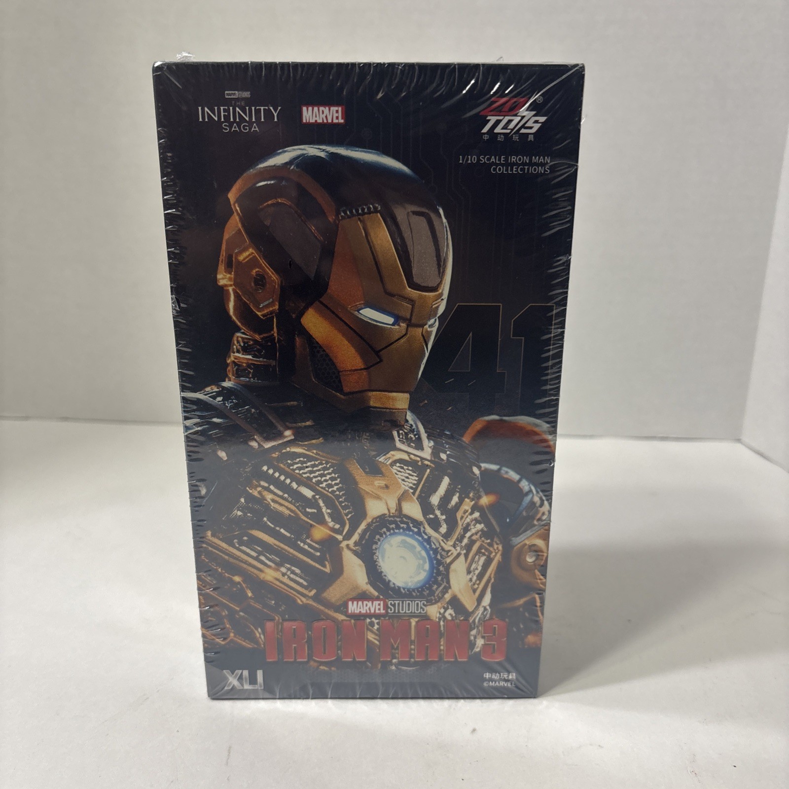 Marvel Avengers Iron Man Mark 41 XLI MK41 Ironman Toy Action Figure Model