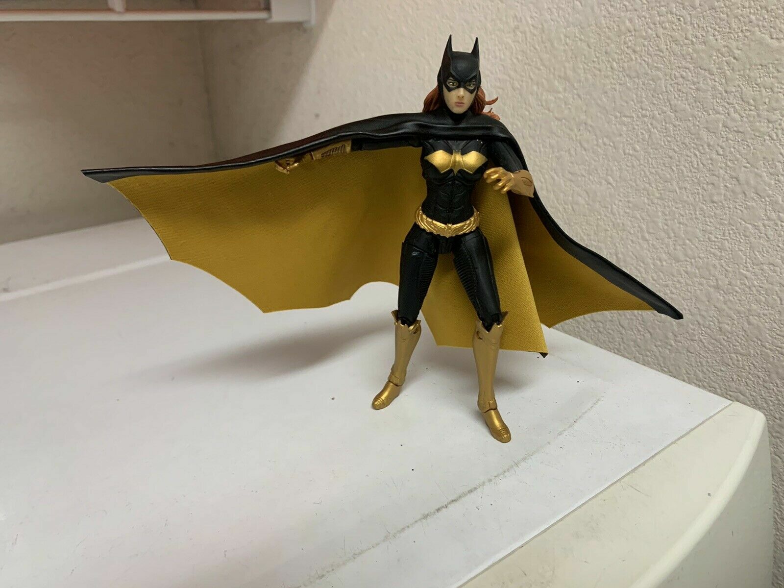 Custom Batgirl Wired Cape Mcfarlane DC Collectibles 1:12 Batman Not Figure