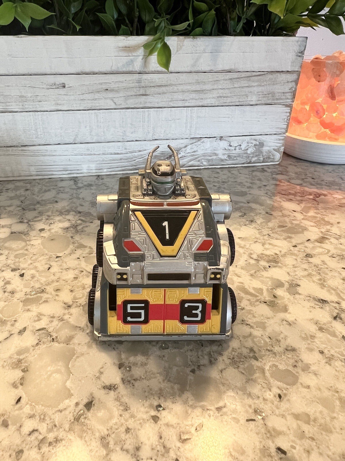 Mighty Morphin Power Rangers Artillatron Turbo Transport 4.5in Zord Bandai 1997