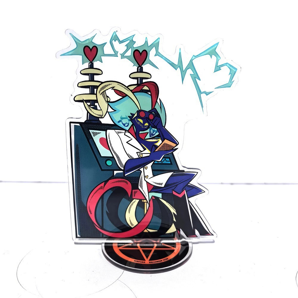 Helluva Boss Stolas Blitzo Character Acrylic Stand Figure Collection 15CM
