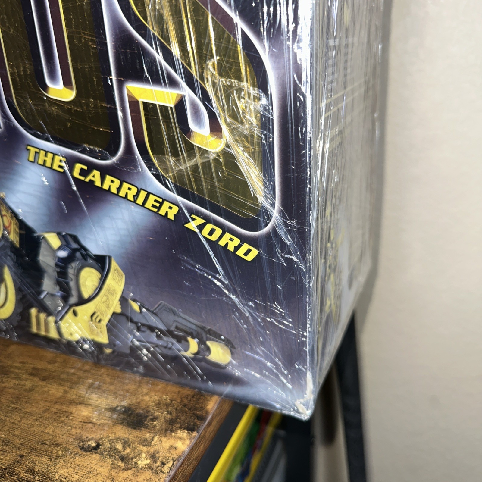 Mighty Morphin Power Rangers Legacy Titanus Carrier Zord Black Gold 2017