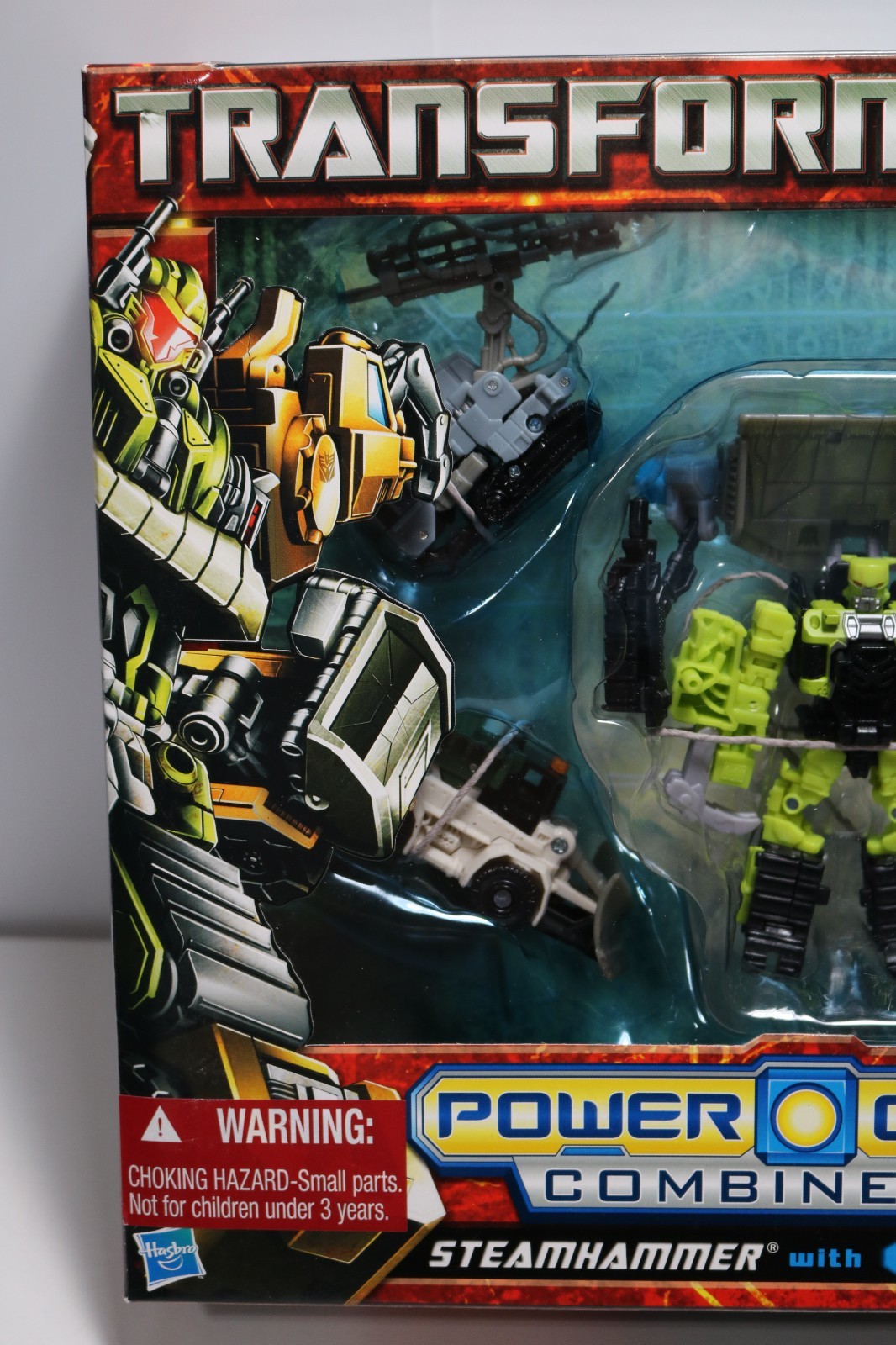 NEW Transformers Power Core Combiners Steamhammer & Constructicons SEALED
