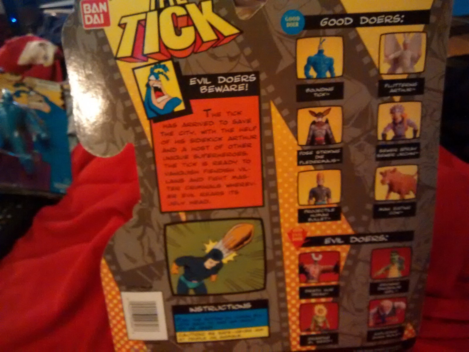 The TICK, Projectile Human Bullet, 6&Prime; action figure
