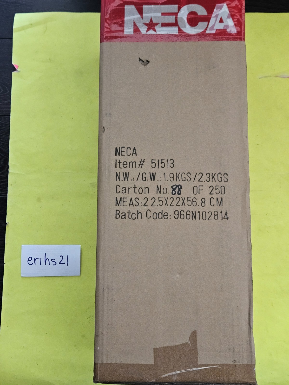 Predator Blade Fighter 7&Prime; inch Scale 2&prime; foot Vehicle Neca 2015 Sealed New