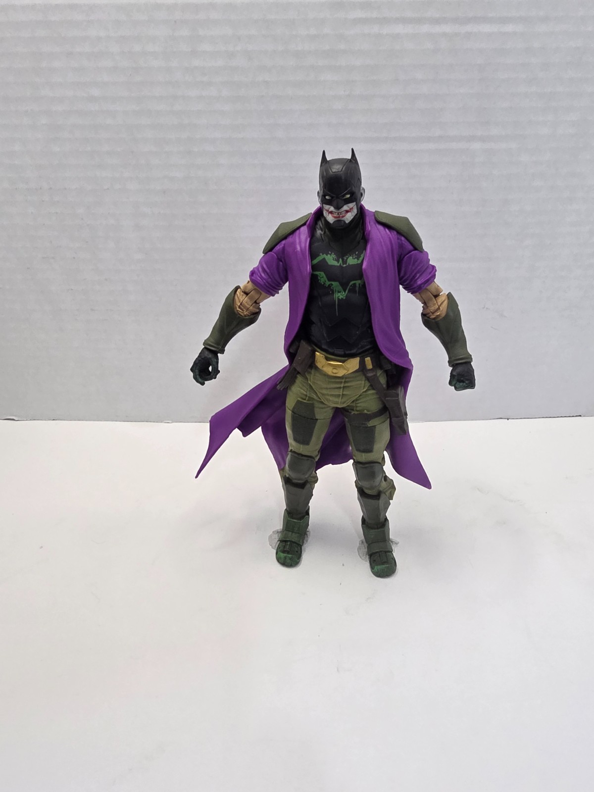McFarlane DC Multiverse Jokerized Dark Detective Batman Action Figure (USED)