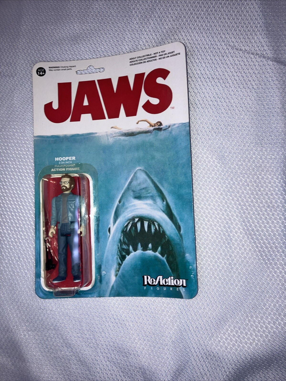 Funko ReAction Super7 JAWS Hooper Action Figure W/ Protective Case