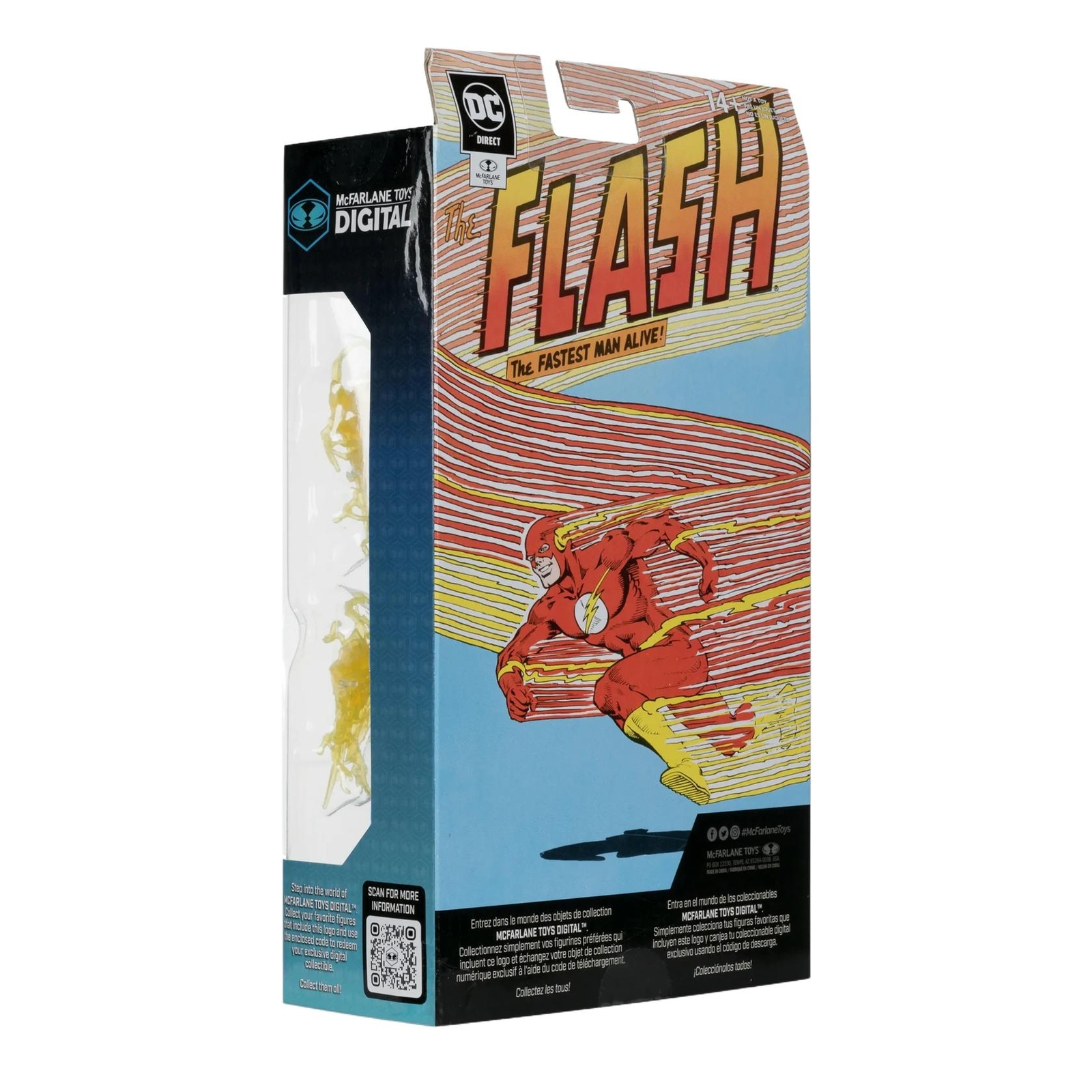 McFarlane DC Direct Digital The Flash (Speed Force) 7&Prime; Action Figure Chase