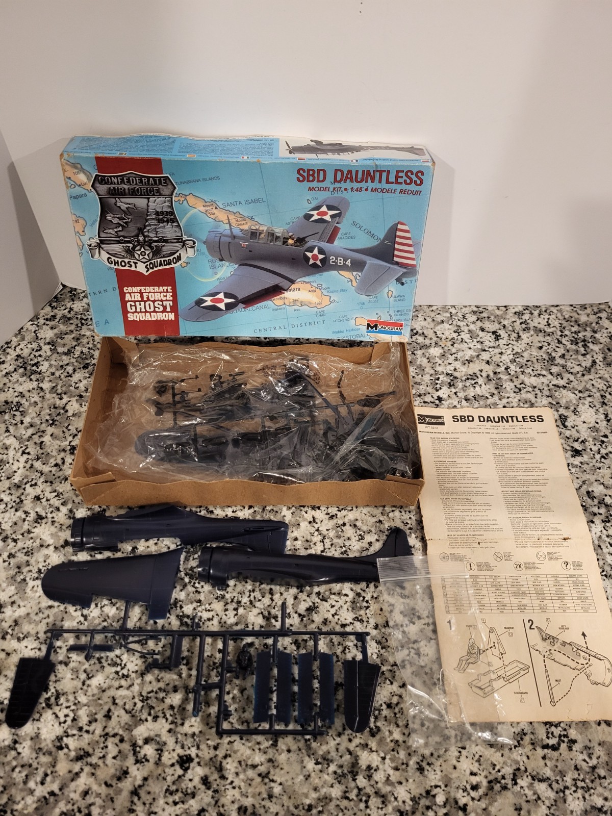 SBD Dauntless 1:48 MONOGRAM Military Model MIB NEW Unbuilt