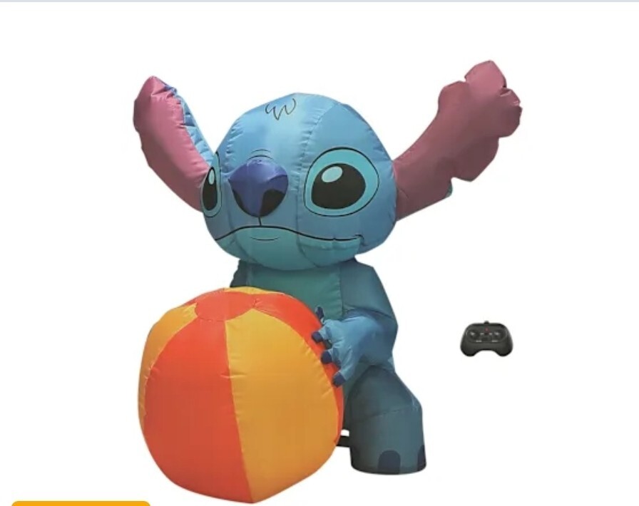 Disney Stitch Remote Control Inflatable Stitch 2.4GHz New SOLD OUT
