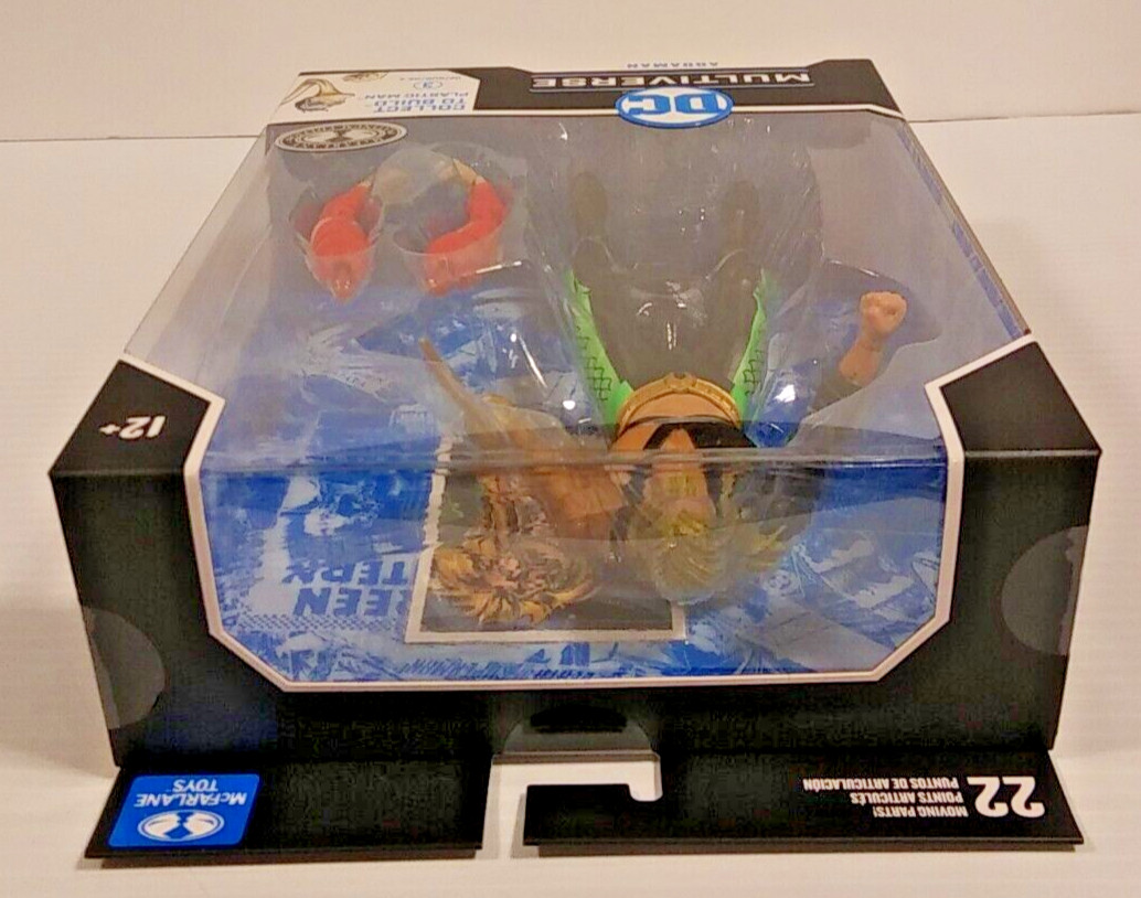 McFarlane DC Multiverse Aquaman Platinum Edition Plastic Man BAF New