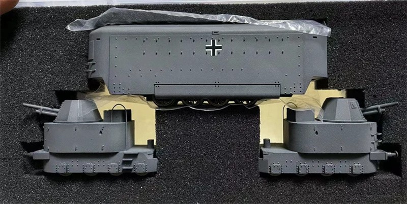 HO 1/87 German Nr.16 Armored Train Classic Armored Train World War II Panzerzug