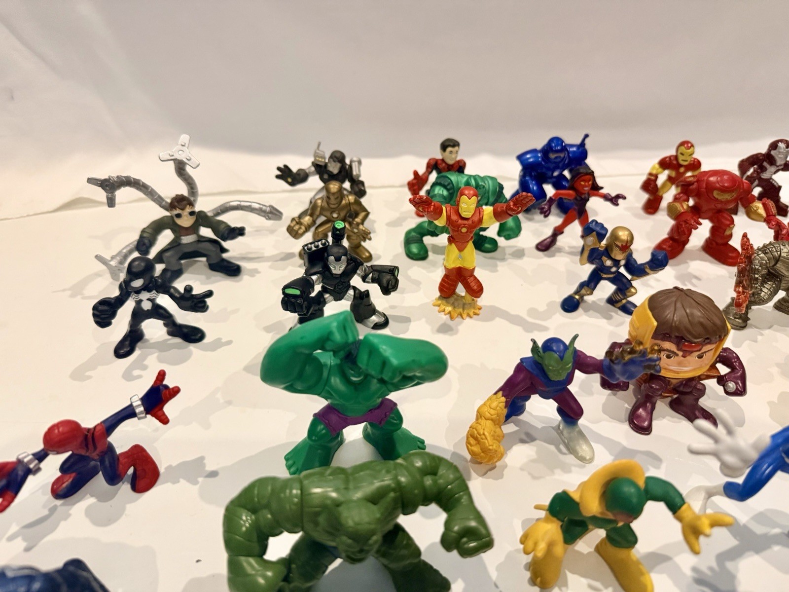 Marvel Super Hero Squad Collection – Lot of 75 Figure! Spider-Man Avengers X-Men