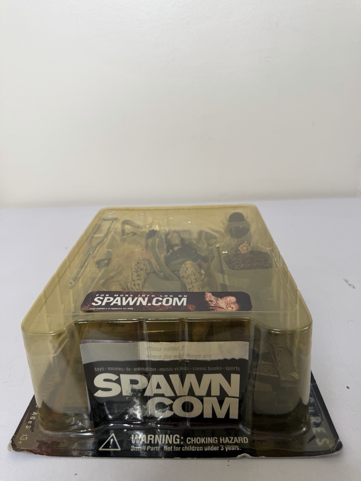 McFarlane Alice Cooper Super Stage Figure 2000 Sealed NIB Spawn Series