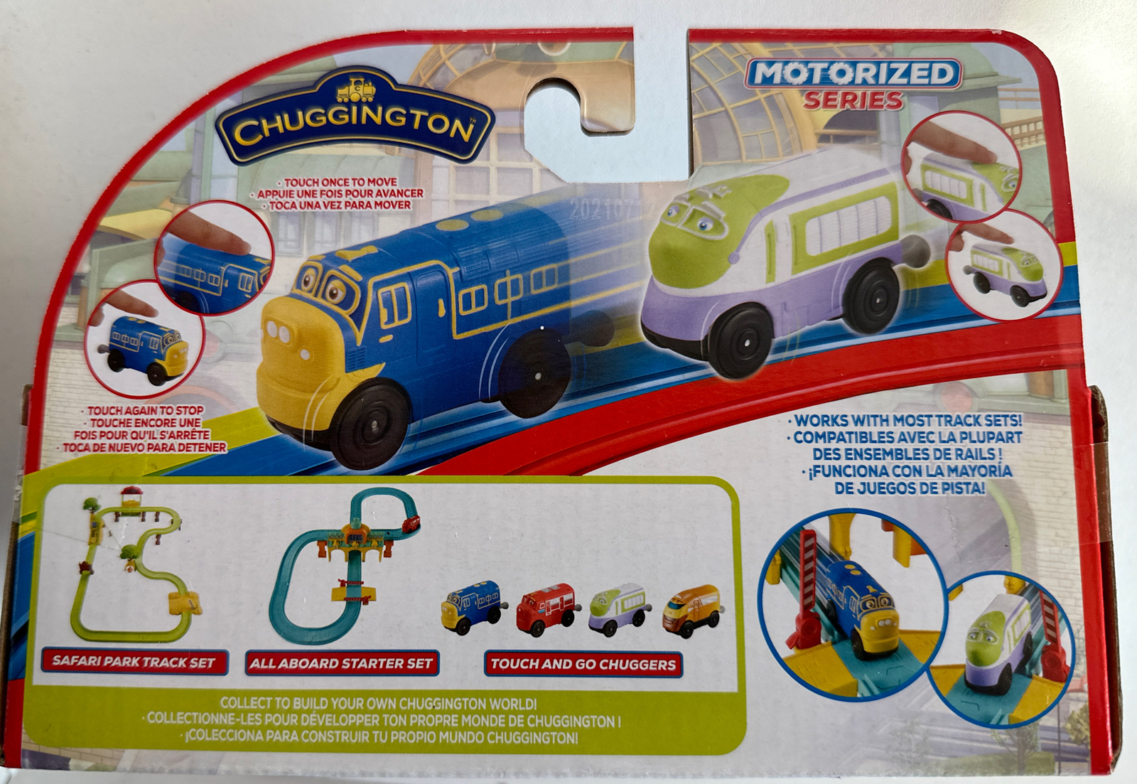 Chuggington Motorized Series KOKO & BREWSTER TAG Touch And Go New