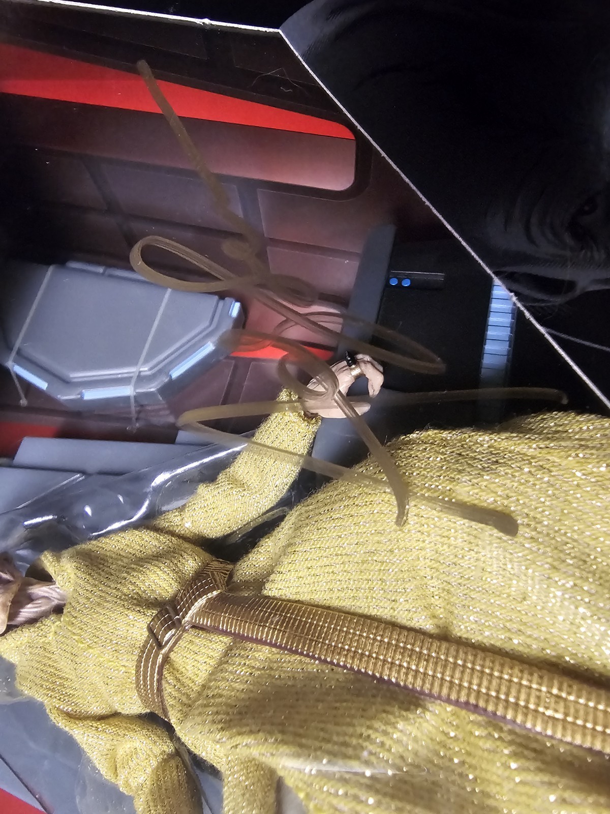 CELEBRITY AUTHENTICS ANDY SERKIS SIGNED SUPREME LEADER SNOKE ON THRONE HOLOGRAM