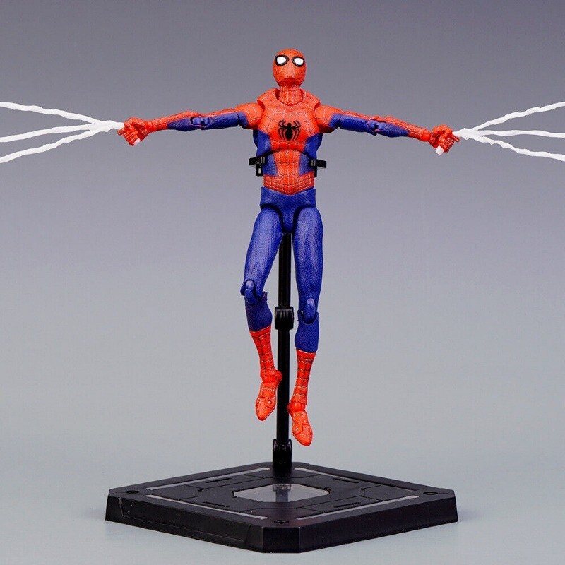 Spider-Man: Into the Spider-Verse Action Figure Toys Peter B. Parker Miles Model