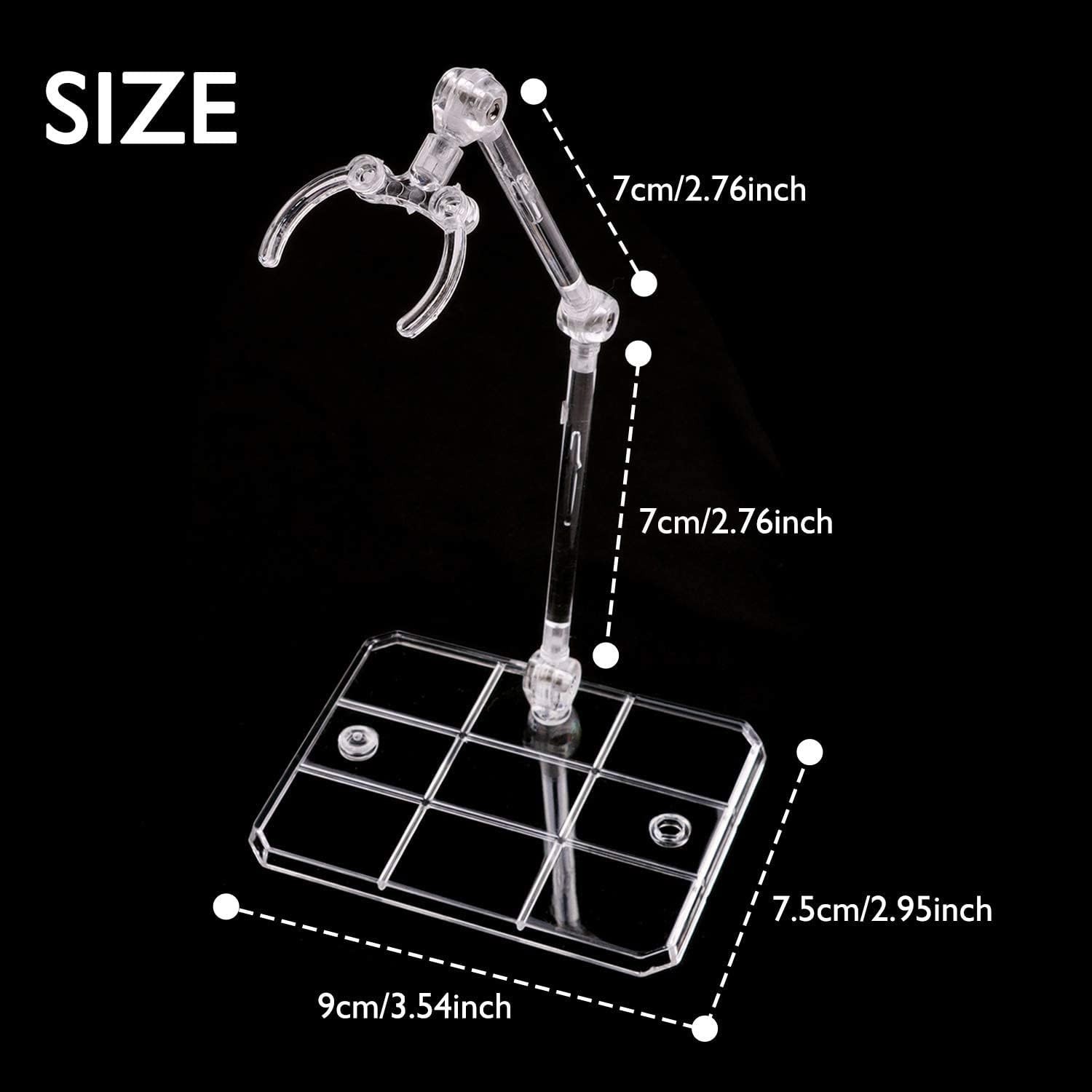 Complete Action Figure Holder Base Set – 10 Displays for Enthusiasts