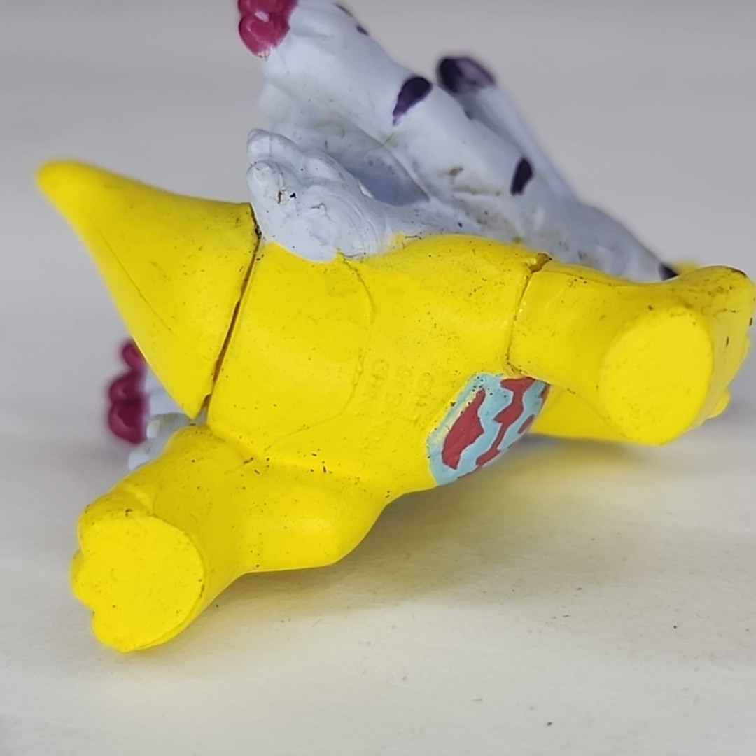 2001 Digimon Digital Monsters Set 36 1.5&Prime; Running Gabumon Mini Figure H-T Bandai