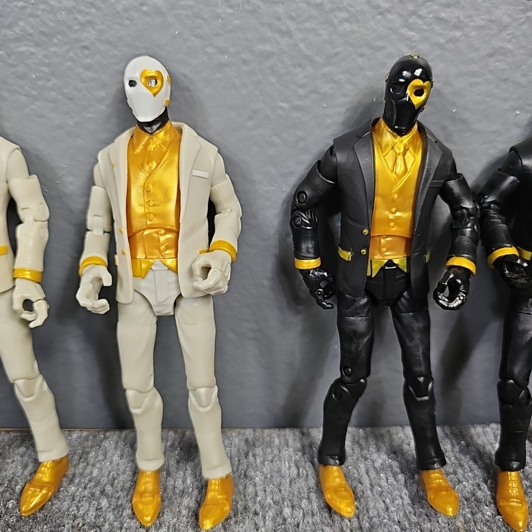 DOUBLE AGENT WILDCARD SHADOW Fortnite Legendary Series Duo Mode 6&Prime; scale figure