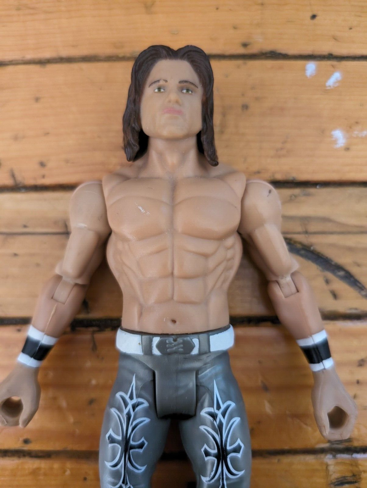 2010 WWE Johnny Nitro /John Morrison Silver Pants 6” Wrestling Figure Figurine