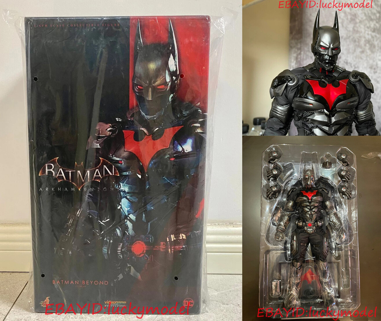 HOT TOYS VGM39 Batman: Arkham Knight DLC Batman Beyond 1/6 ACTION FIGURE