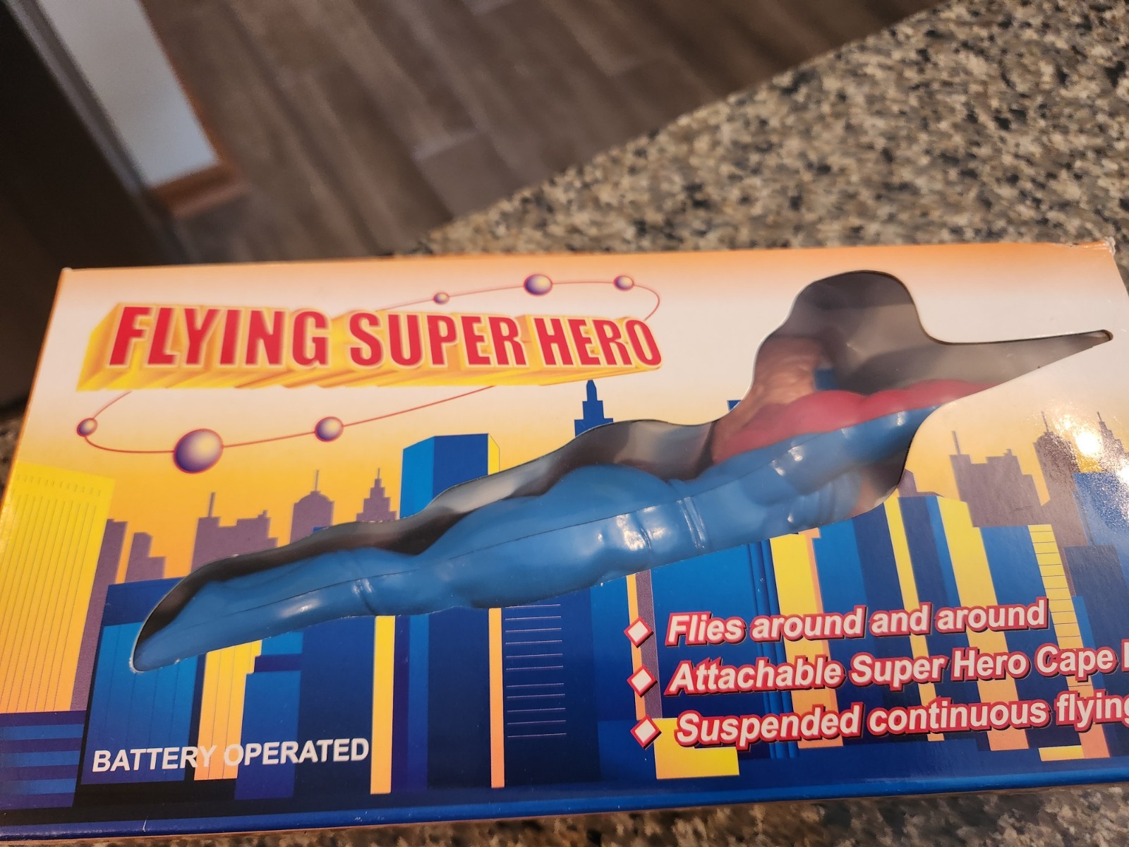 Vintage Magical Key International Flying Superhero Item No. 595 NEW IN BOX!!!