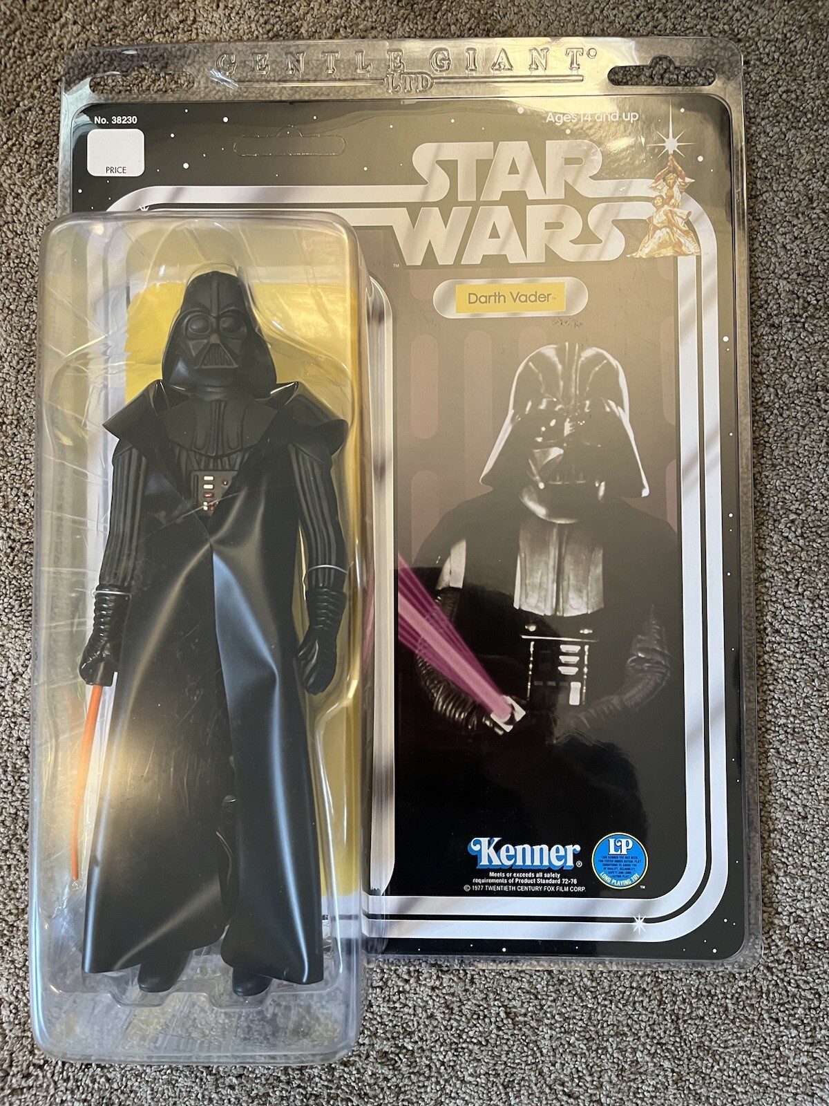 Star Wars Gentle Giant Jumbo 12&Prime; DARTH VADER Retro Kenner Limited Unopened