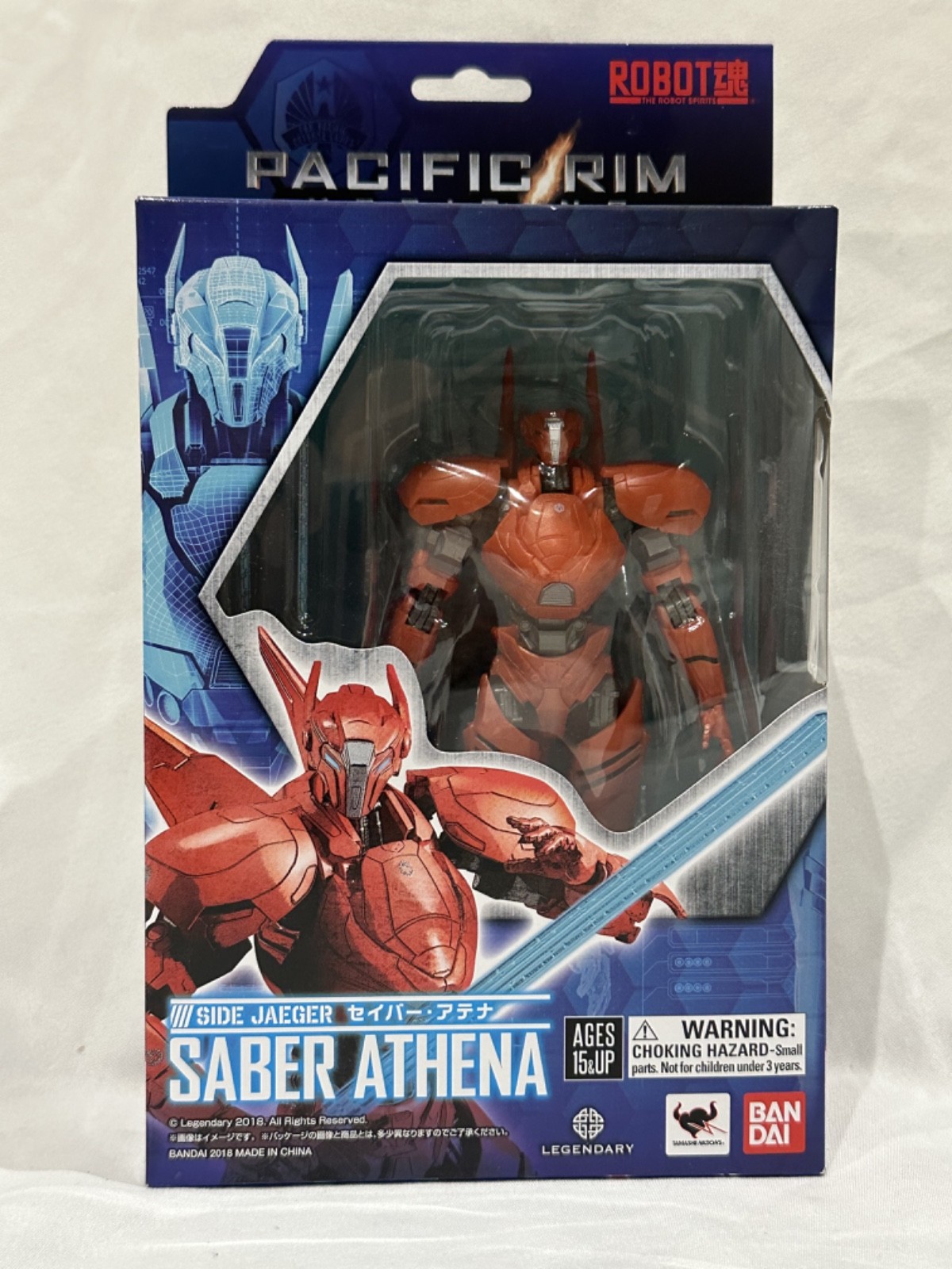 Bandai Robot Spirits Pacific Rim Uprising SABER ATHENA – DEADSTOCK MINT SEALED