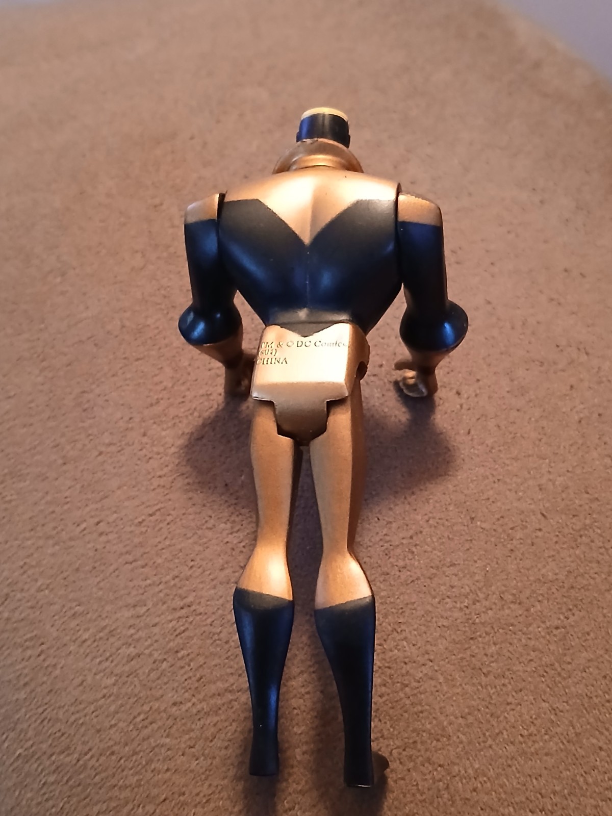 Booster Gold Justice League Unlimited 4&Prime; DC Universe Black Suit