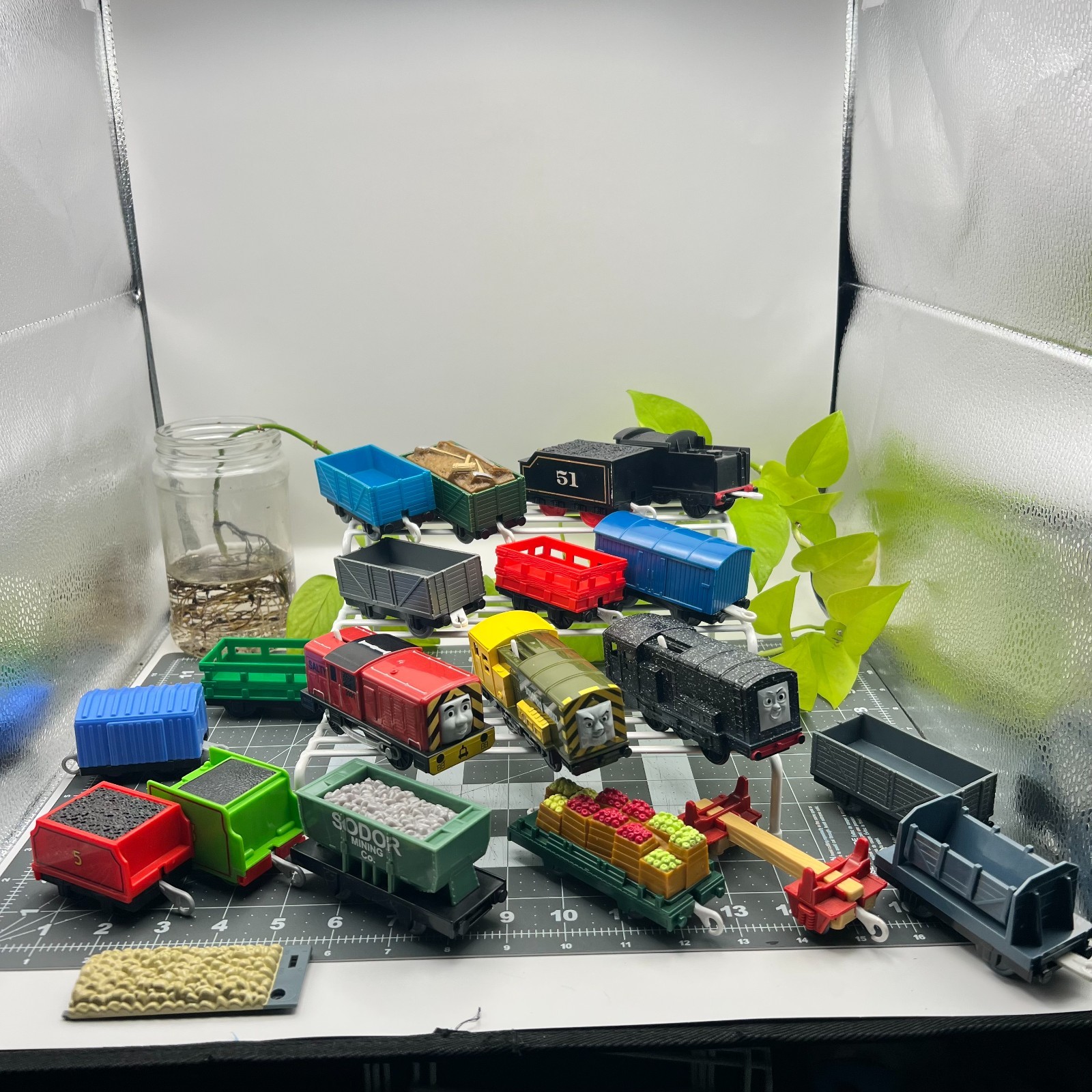 Thomas Friends TrackMaster Lot Salty Snowy Diesel Sodor Ironworks Tested 20pcs