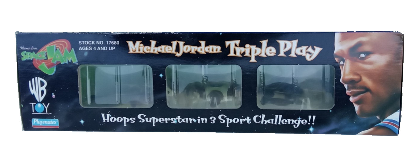 Space Jam – Michael Jordan Triple Play New – Stock No. [17680] Ages 4 and Up-New