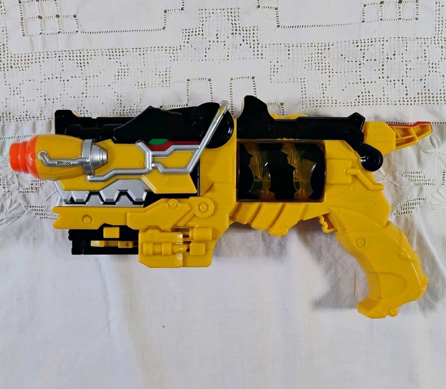 Power Rangers Dino Super Charge Deluxe Dino Charge Morpher Gun Blaster Working