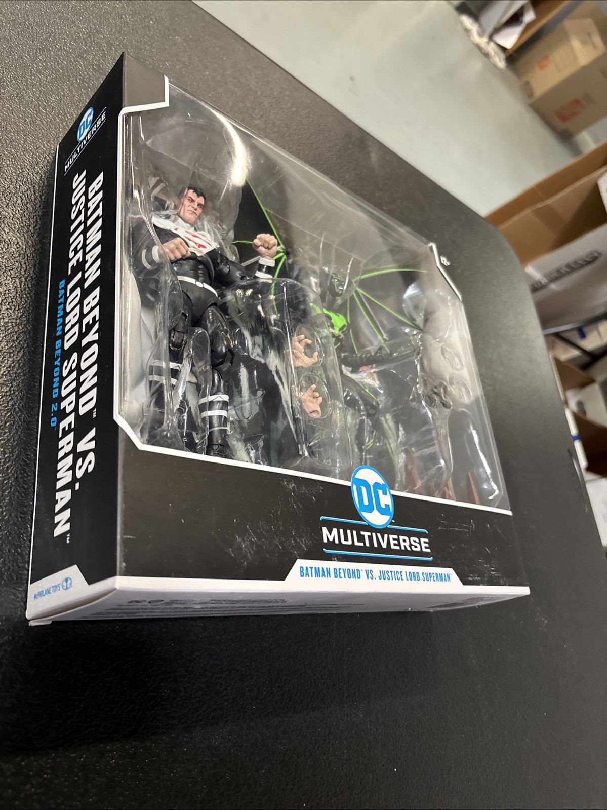 DC Multiverse Batman Beyond Vs Lord Superman Multipack McFarlane Toy