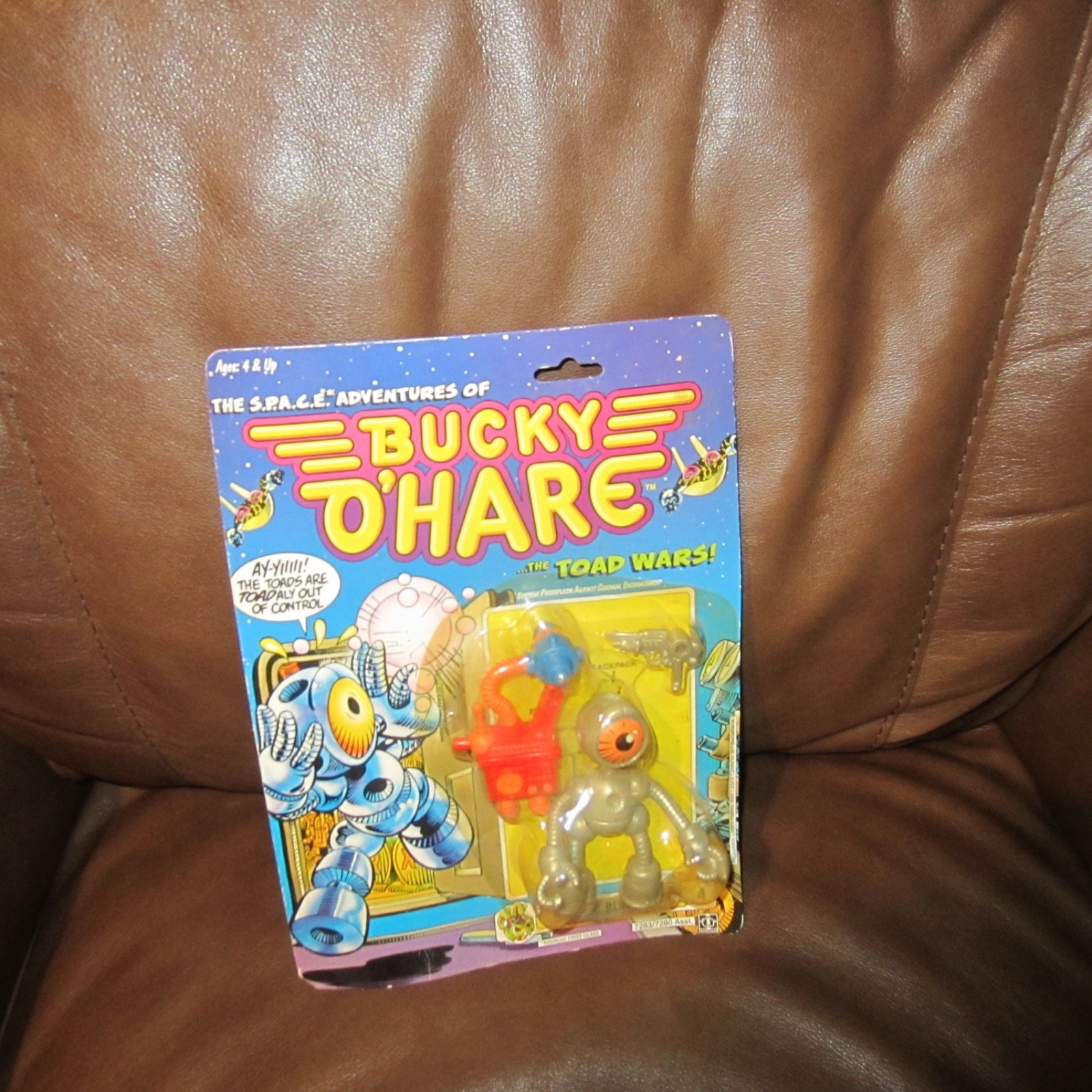 A.F. C. Blinky Bucky O&rsquo; Hare Toad Wars 1990 Hasbro Vintage Action Figure – MOC