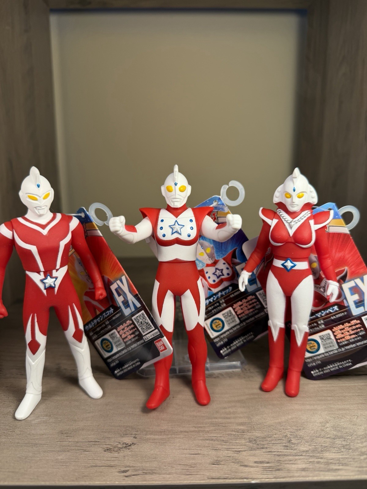 Bandai Ultraman Ultra Hero Series 500 Bundle Ultraman Scott, Chuck, Beth STOCK