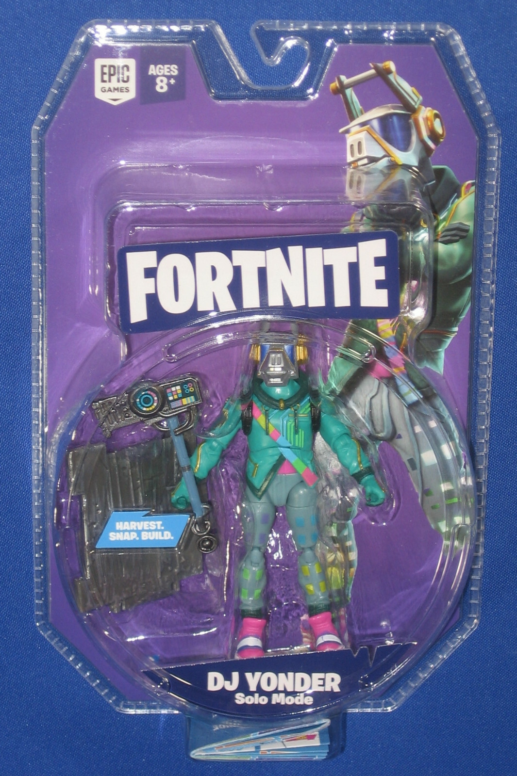 Fortnite DJ Yonder 4&Prime; Action Figure 2019 MIP Solo Mode Epic Video Games Jazwares