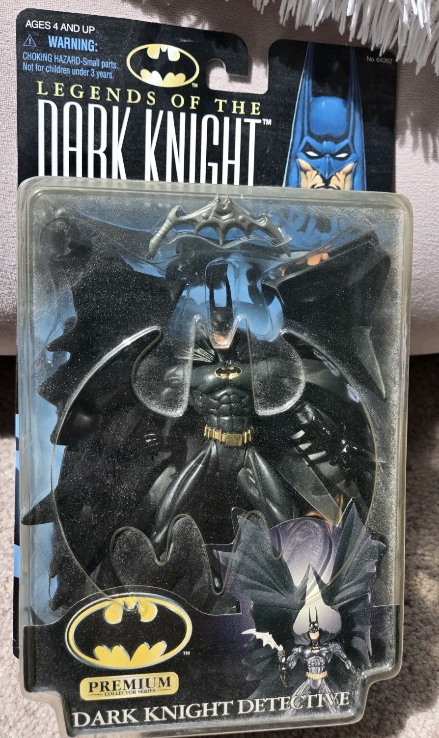 Legends Of The Dark Knight Detective Batman Hasbro Figure 1998 Sealed Premium