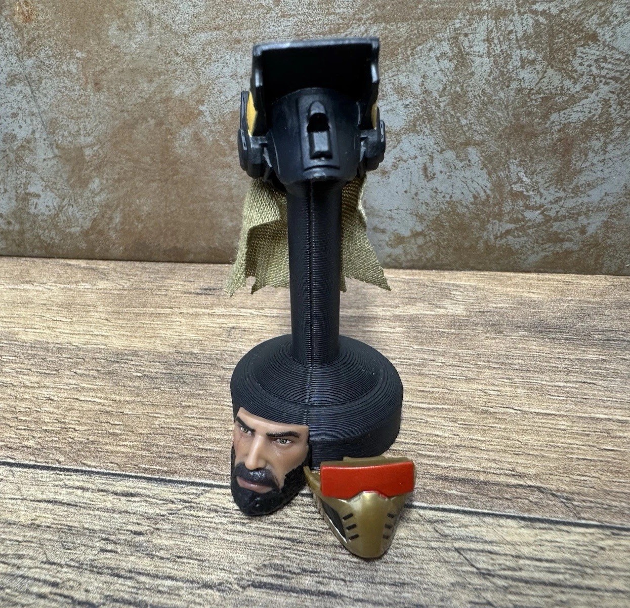GI Joe Classified Soldier Desert Scorpion 180 Head W/ Mask And Face Fodder