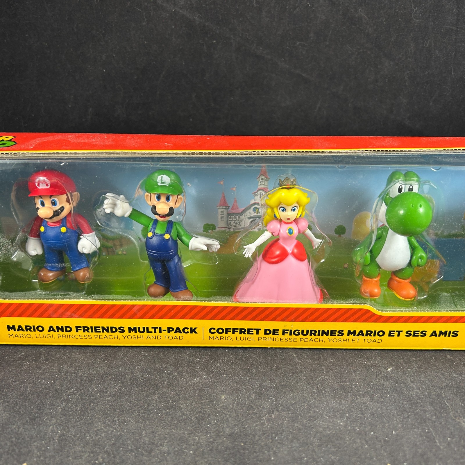 2019 SUPER MARIO AND FRIENDS MULTI-PACK FIGURES JAKKS PACIFIC – LUIGI TOAD YOSHI
