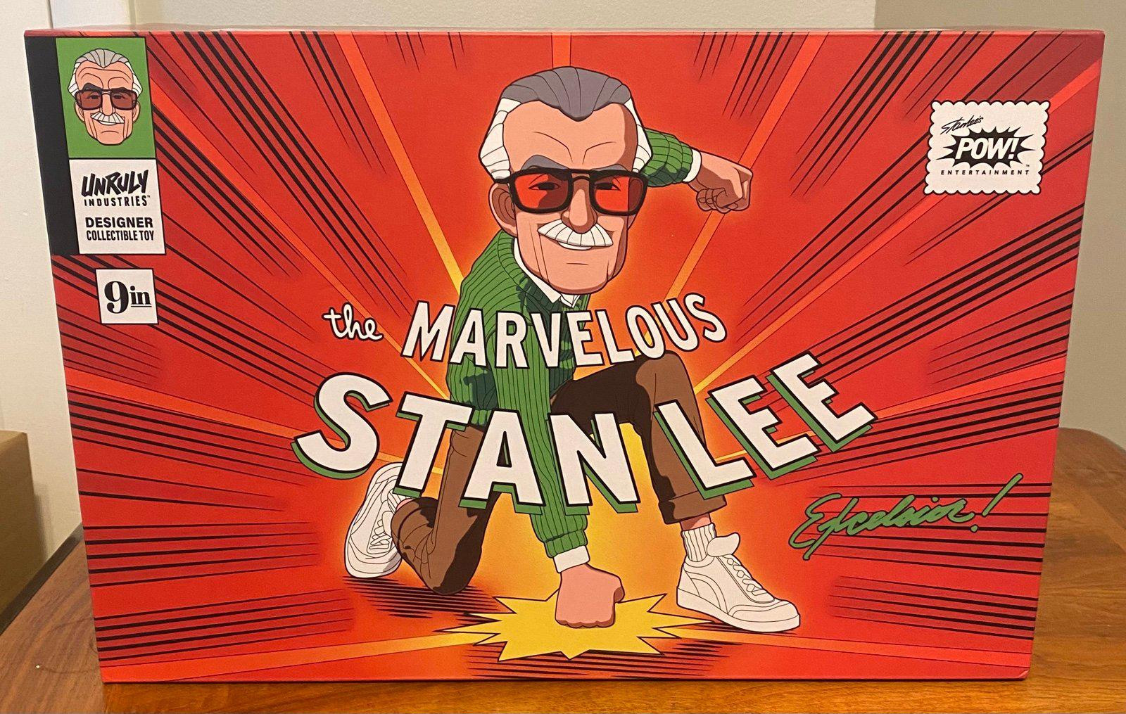 The Marvelous Stan Lee Figure Unruly Industries Marvel Comics