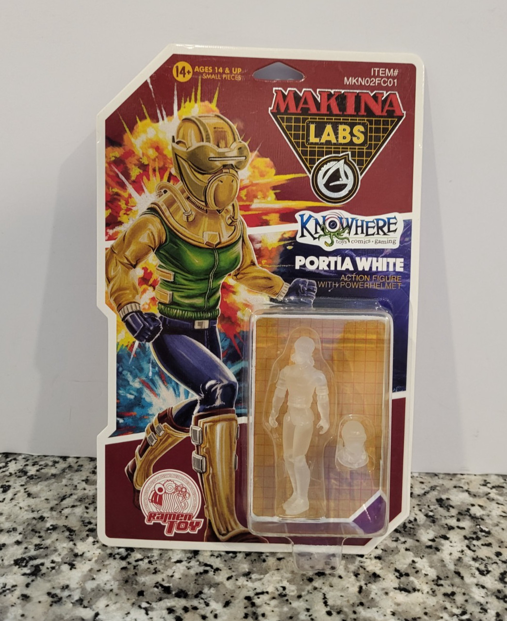 Portia White Clear MASK MAKINA LABS Knowhere Ramen Toys MOC NEW