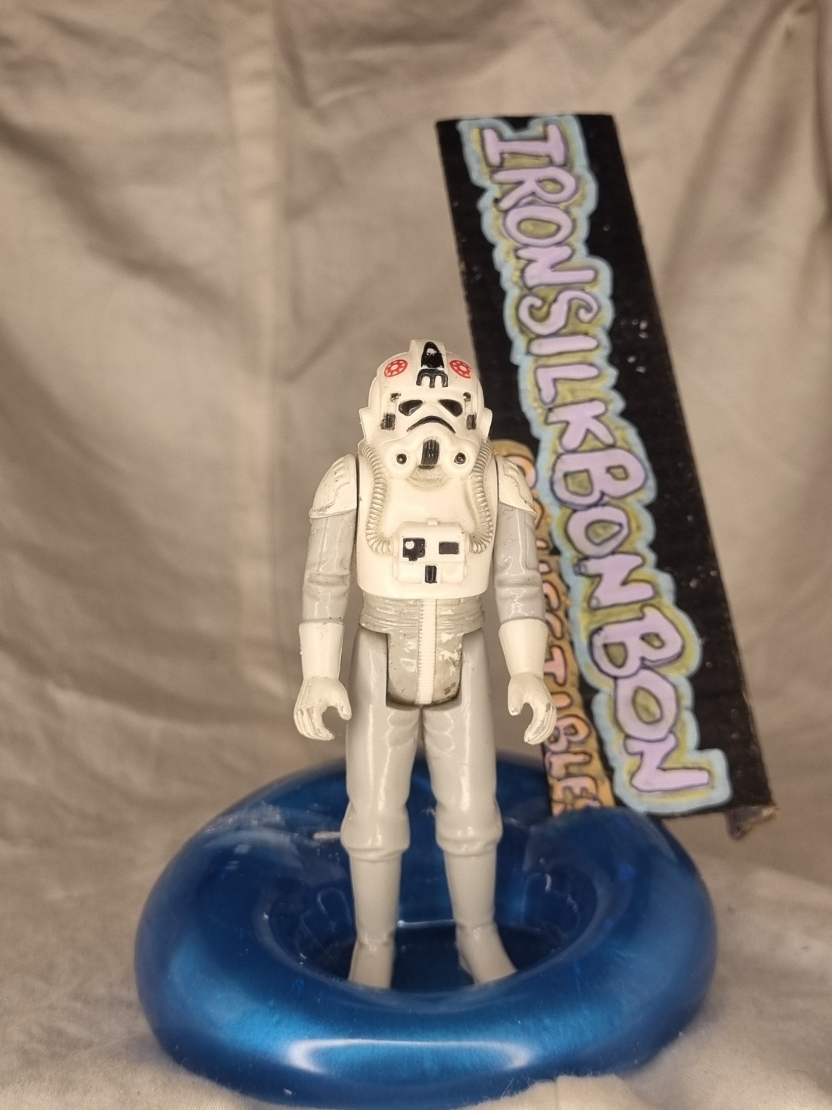 Star Wars 1982 INT-4 Interceptor Mini-Rig From Kenner ESB + Figure