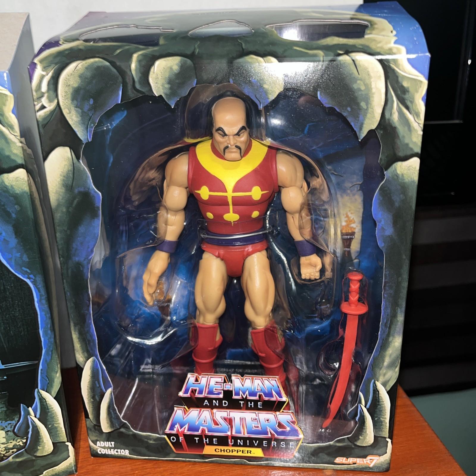 Super7 Power-Con 2018 Exclusive Masters of the Universe Chopper Filmation Jitsu