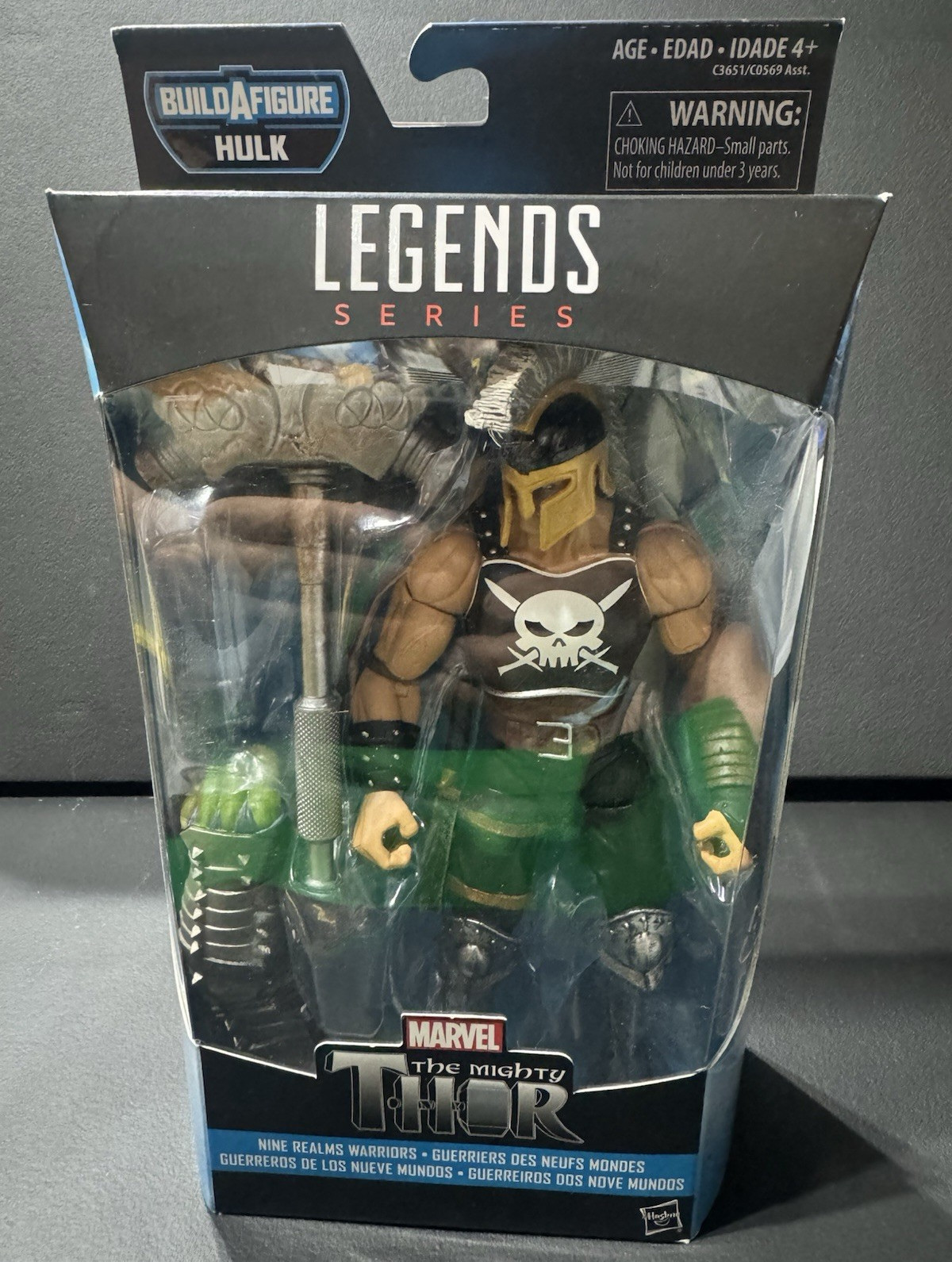 Marvel Legends Series Mighty Thor Ares Action Figure w/ Axe Build-A-Figure Hulk