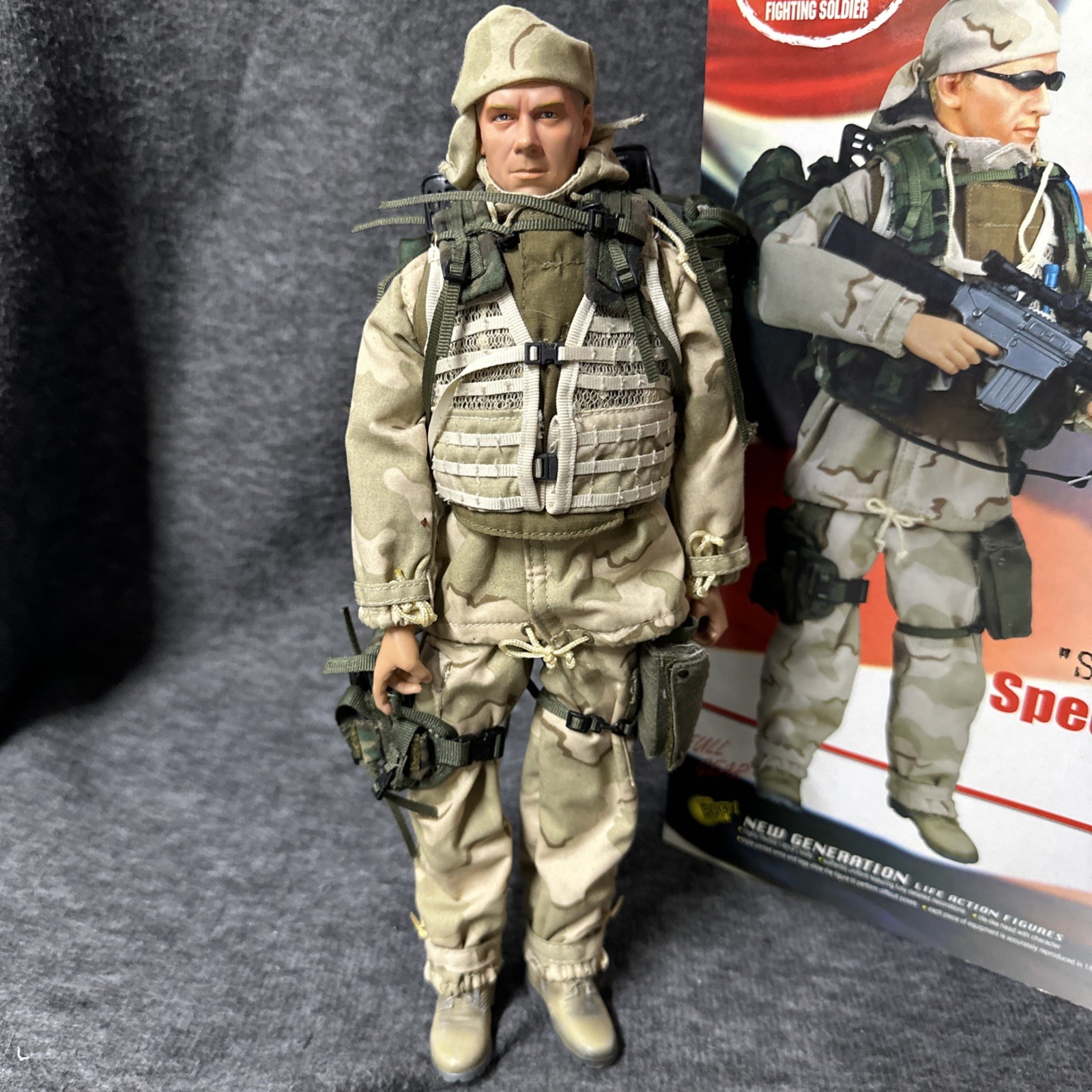 Dragon Models « Stanley » Special Ops Sniper Action Figure 2003 Baghdad