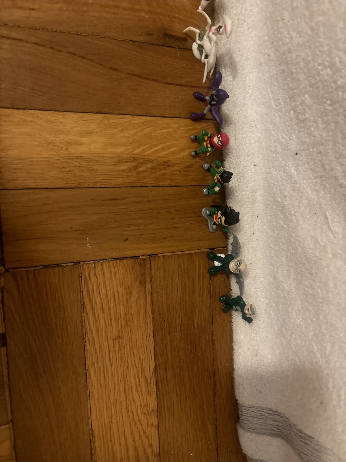 VTG Vinyl Go Mini Figures Teen Titans 1.5&Prime; Lot Of 22 Total Figures Y2K FREE SHIP