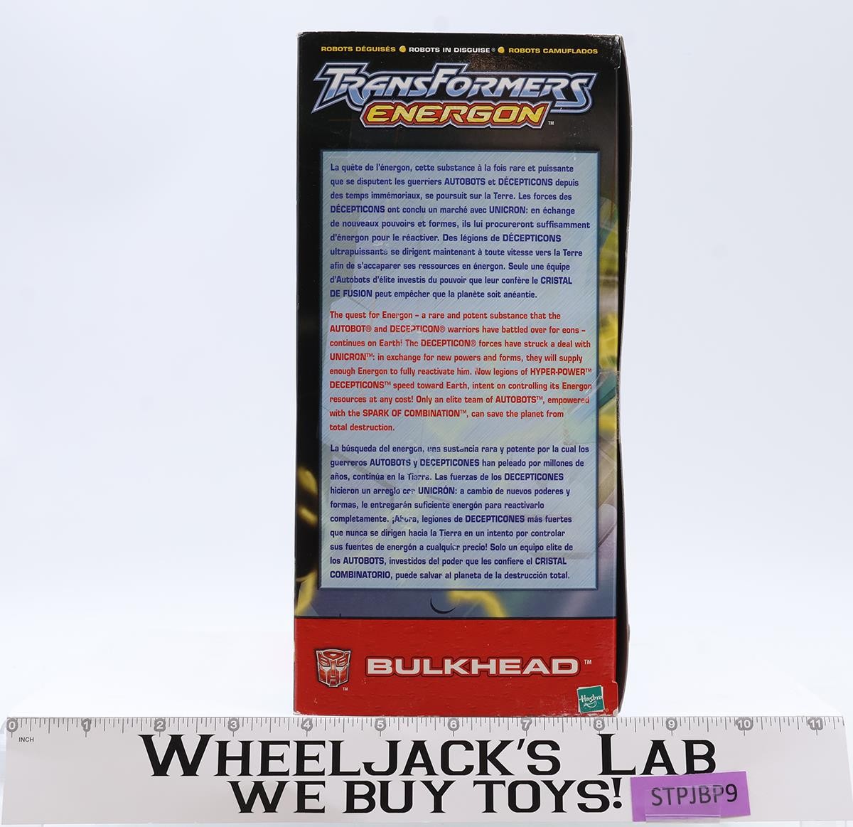 Bulkhead Transformers Energon RID 2004 Hasbro Action Figure NEW MISB SEALED