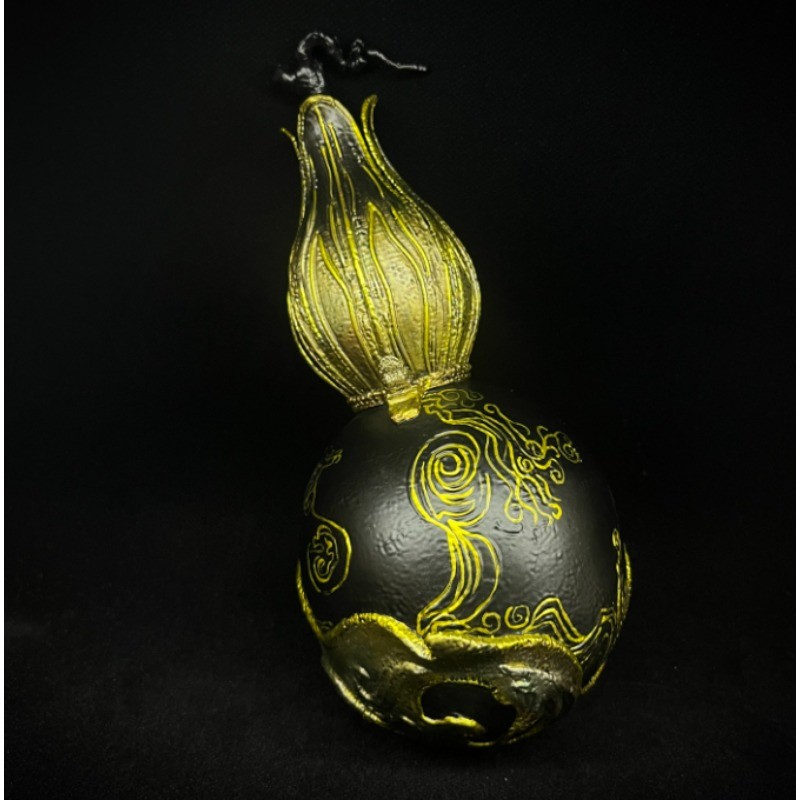 5 Inch Handmade Custom ‌Black Myth: Wukong Shangqing Treasure Gourd No Box
