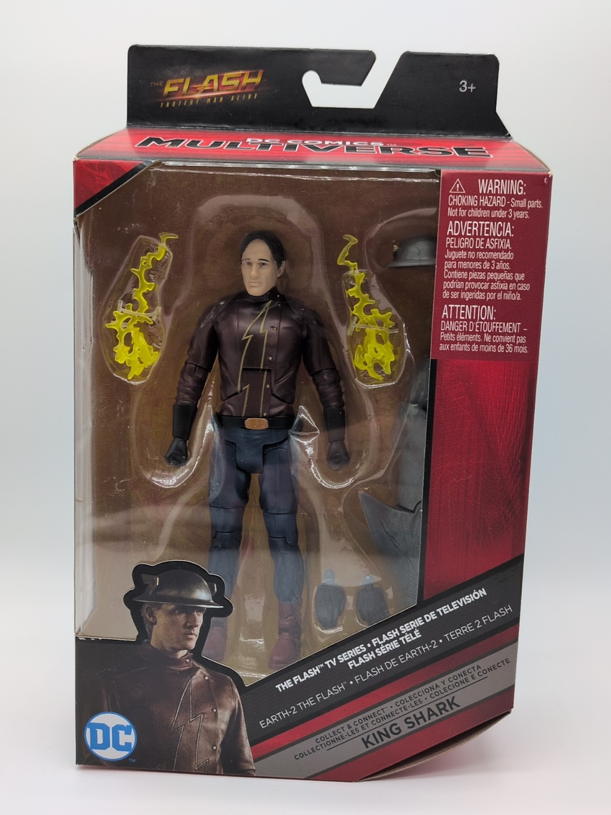 Mattel 2016 DC Comics Multiverse The Flash Action Figure (King Shark BAF)